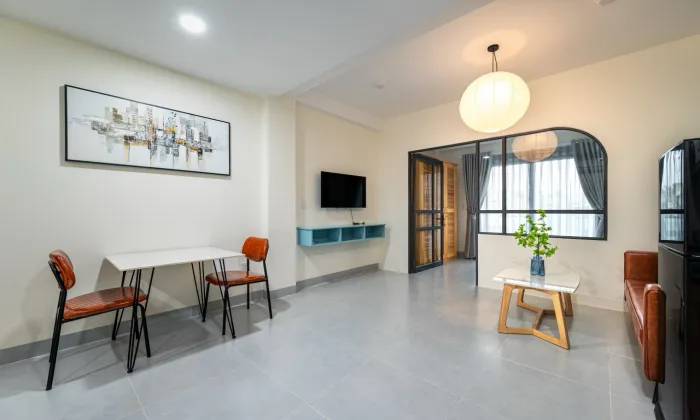Nice New One Bedroom Apartment for rent in Dakao District 1 HCMC 45sqm 600 USD/month