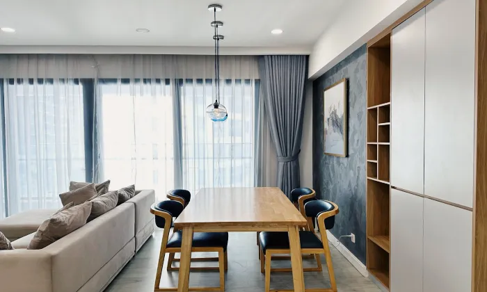 Comfortable Design Two Bedroom Apartment For Rent in Gateway Thao Dien HCM 90sqm 1,400 USD/month