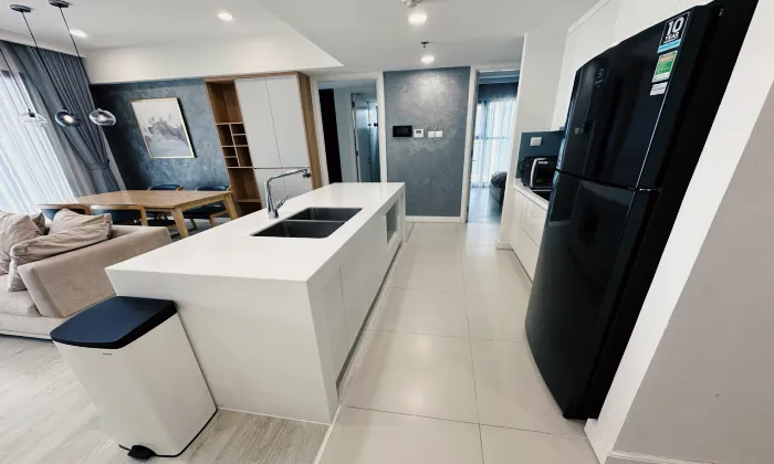Comfortable Design Two Bedroom Apartment For Rent in Gateway Thao Dien HCM 90sqm 1,400 USD/month