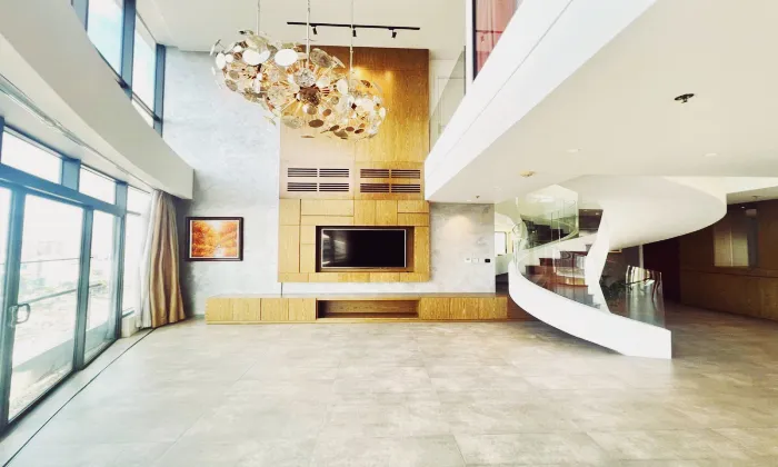 Penthouse City Garden Apartment For Rent in Binh Thanh District HCM 345sqm 8,000 USD/month