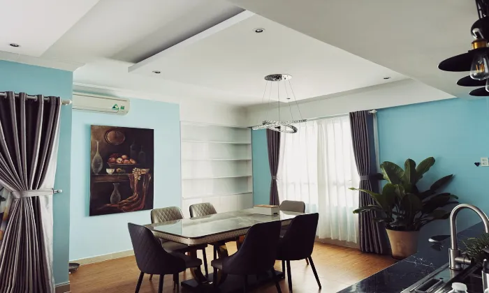 Renovation 4 Bedroom Duplex Masteri Thao Dien Apartment For Rent HCM 170sqm 2,800 USD/month