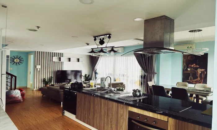 Renovation 4 Bedroom Duplex Masteri Thao Dien Apartment For Rent HCM 170sqm 2,800 USD/month