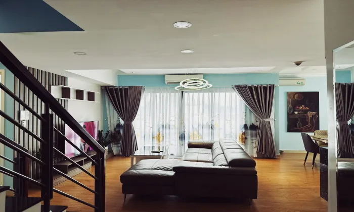Renovation 4 Bedroom Duplex Masteri Thao Dien Apartment For Rent HCM 170sqm 2,800 USD/month