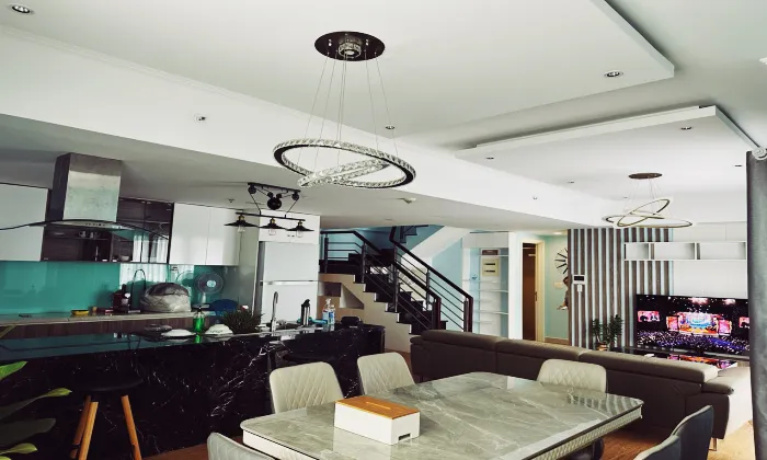 Renovation 4 Bedroom Duplex Masteri Thao Dien Apartment For Rent HCM 170sqm 2,800 USD/month