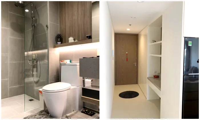 Good Decoration 01 Bedroom City Garden Apartment For rent HCM 70sqm 1,200 USD/month