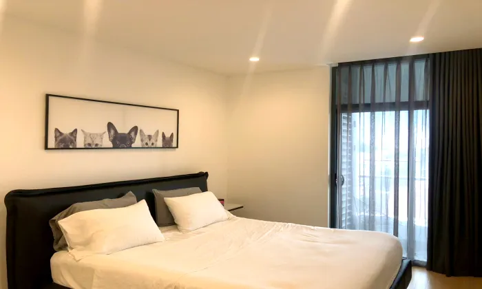 Good Decoration 01 Bedroom City Garden Apartment For rent HCM 70sqm 1,200 USD/month
