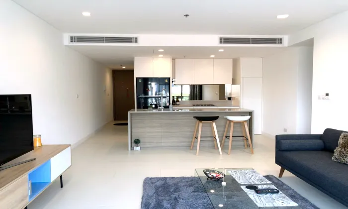 Good Decoration 01 Bedroom City Garden Apartment For rent HCM 70sqm 1,200 USD/month