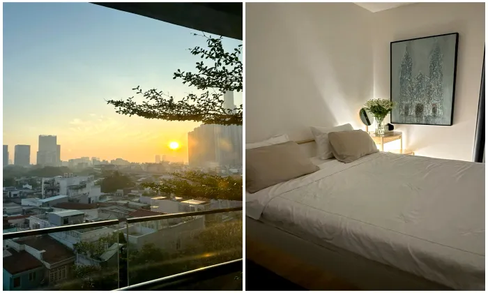 Nice View One Bedroom City Garden Apartment For Rent in Binh Thanh HCM 70sqm 1,100 USD/month