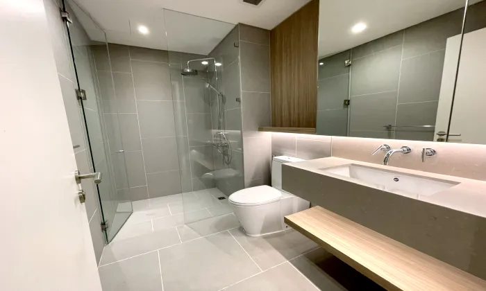 View to Saigon City 02 Bedroom Apartment For Rent in City Garden HCM 105sqm 1,400 USD/month