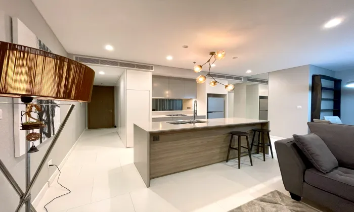View to Saigon City 02 Bedroom Apartment For Rent in City Garden HCM 105sqm 1,400 USD/month
