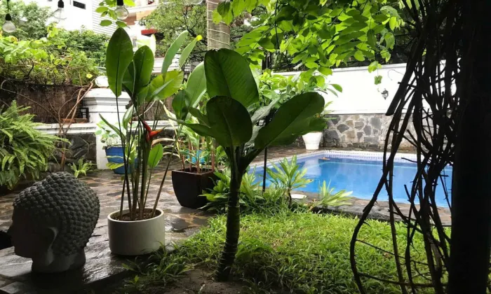 Nice Villa For Rent in Phu Tuong Compound 215 Nguyen Van Huong HCMC 450sqm 3,500 USD/month