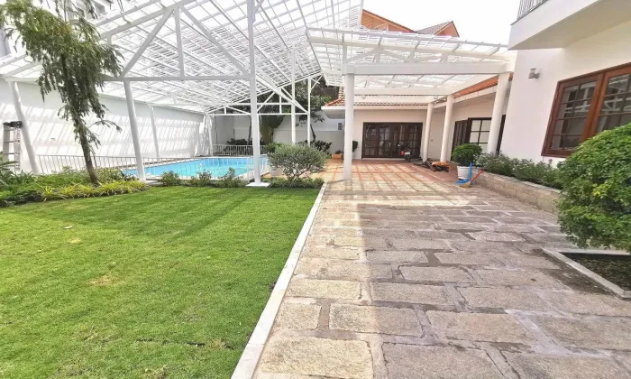 Very Spacious Garden And Pool Villa For Rent in Thao Dien Ho Chi Minh City 600sqm 4,500 USD/month