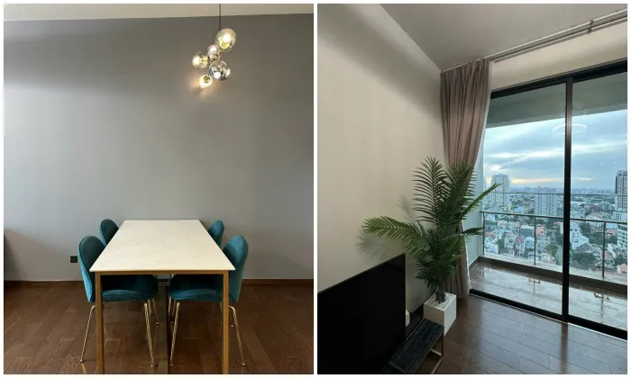 High Floor 01 Bedroom d'Edge Thao Dien Apartment For Rent HCMC 57sqm 1,100 USD/month