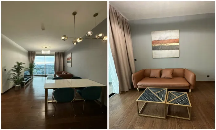 High Floor 01 Bedroom d'Edge Thao Dien Apartment For Rent HCMC 57sqm 1,100 USD/month
