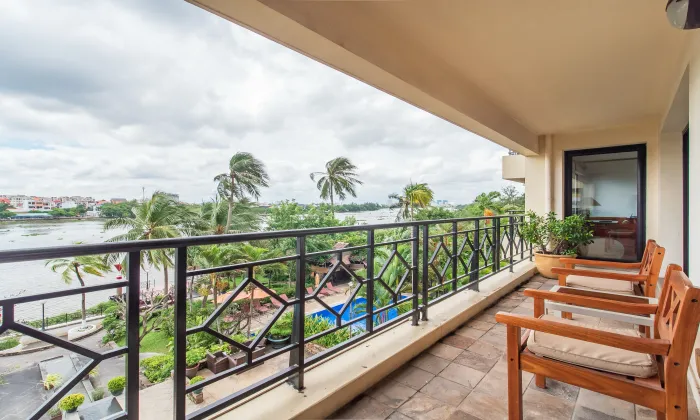 Open View To River 02 Bedroom Saion Domaine Residence For Rent HCM 169sqm 2,750 USD/month