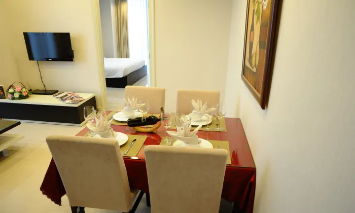 Two Bedroom Apartment For Rent in Mayfair Suites Serviced Apartment HCM 68sqm 1,100 USD/month