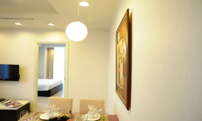Two Bedroom Apartment For Rent in Mayfair Suites Serviced Apartment HCM 68sqm 1,100 USD/month