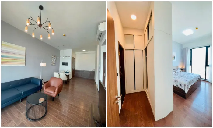 Good Furniture 02 Bedroom d'Edge Thao Dien Apartment For Rent HCM 92sqm 1,500 USD/month