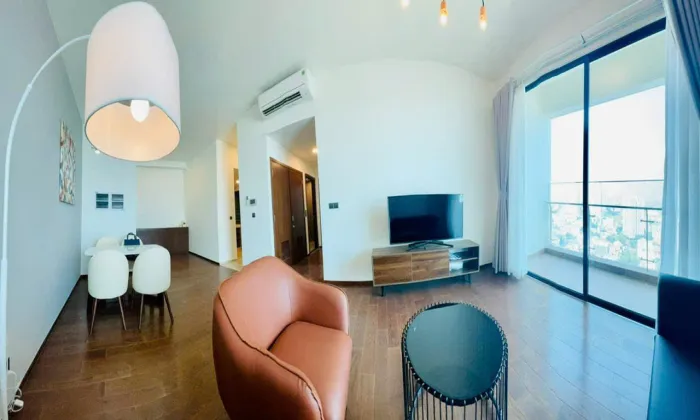 Good Furniture 02 Bedroom d'Edge Thao Dien Apartment For Rent HCM 92sqm 1,500 USD/month