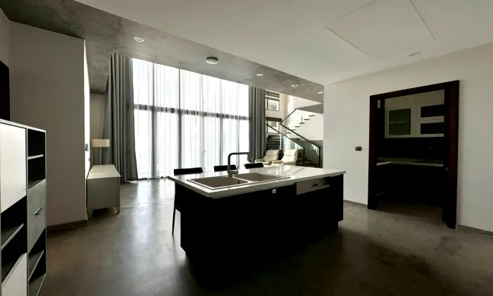 Partly Furnished Duplex 03 Bedroom d'Edge Thao Dien For Rent in HCMC 242sqm 6,240 USD/month