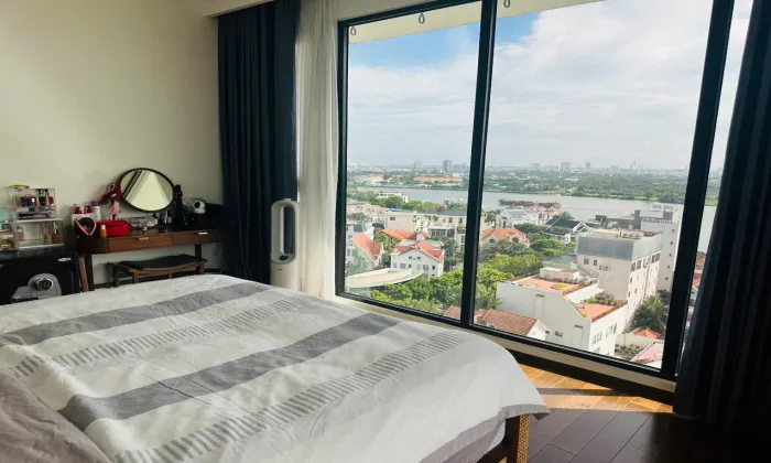 Fully Furnished Four Bedroom Apartment For Rent in d'Edge Thao Dien HCM 188sqm 5,600 USD/month