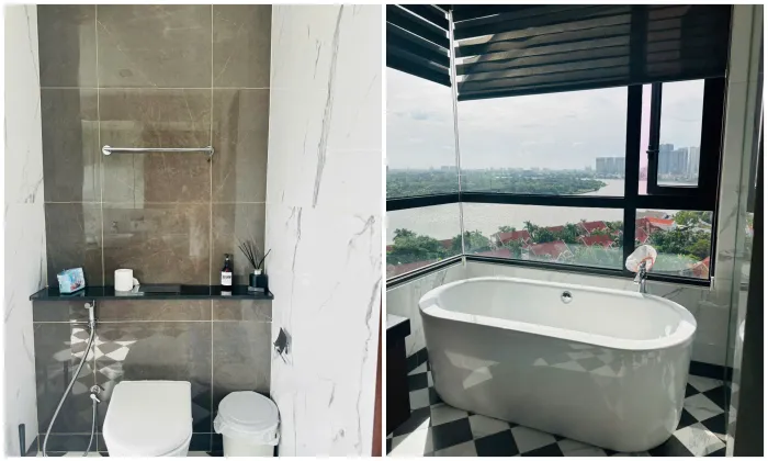 Fully Furnished Four Bedroom Apartment For Rent in d'Edge Thao Dien HCM 188sqm 5,600 USD/month