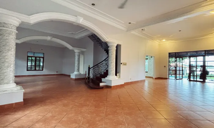 Such A Huge Garden and Pool Villa For Rent in Compound Phu Tuong Thao Dien HCM 700sqm 5,000 USD/month
