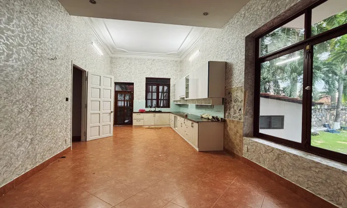 Such A Huge Garden and Pool Villa For Rent in Compound Phu Tuong Thao Dien HCM 700sqm 5,000 USD/month