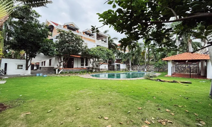 Such A Huge Garden and Pool Villa For Rent in Compound Phu Tuong Thao Dien HCM 700sqm 5,000 USD/month