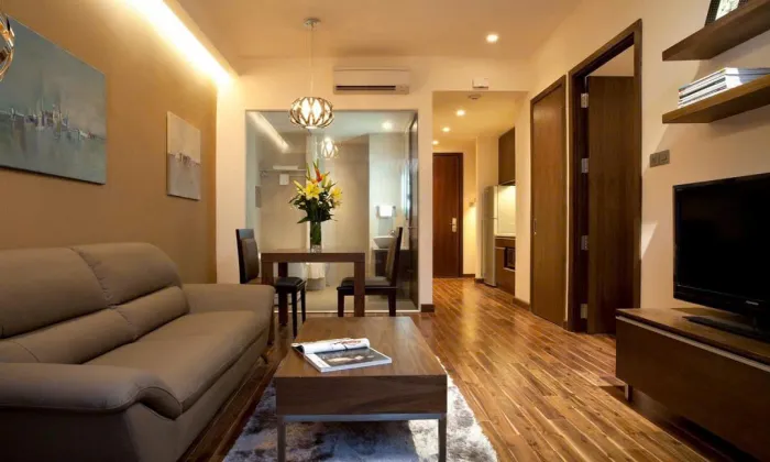Saigon Residence Serviced Apartment For Rent in Thai Van Lung District 1 HCM 47sqm 1,550 USD/month