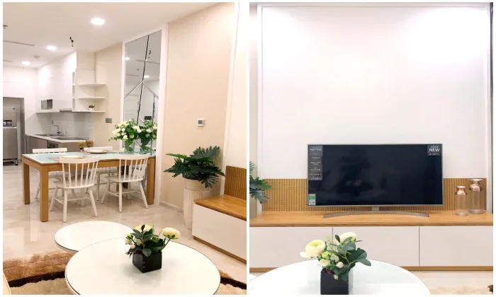 New and Modern One Bedroom Vinhome Golden River For Rent HCM 50sqm 900 USD/month