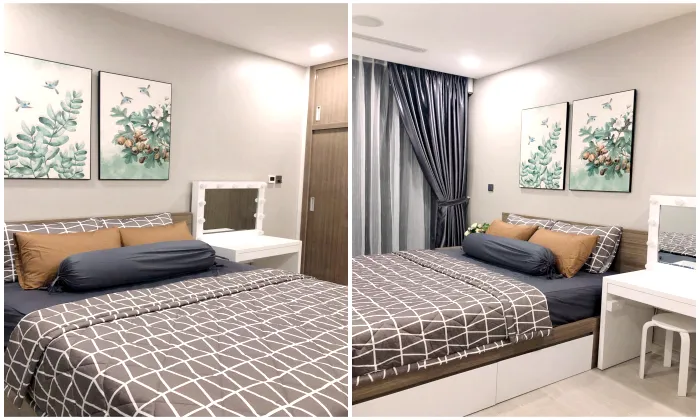 New and Modern One Bedroom Vinhome Golden River For Rent HCM 50sqm 900 USD/month