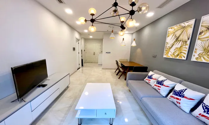 02 Bedroom Apartment River View Vinhome Bason For Rent in HCMC 72sqm 1,100 USD/month