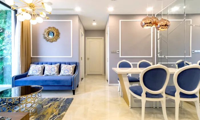 Good Rent 02 Bedroom Low Floor in Vinhome Golden River HCMC 75sqm 1,100 USD/month