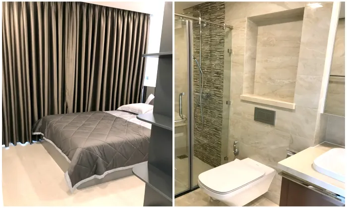 Full View To Canal and Landmark 81 02 Bedroom Vinhome Golden River HCM 72sqm 1,300 USD/month
