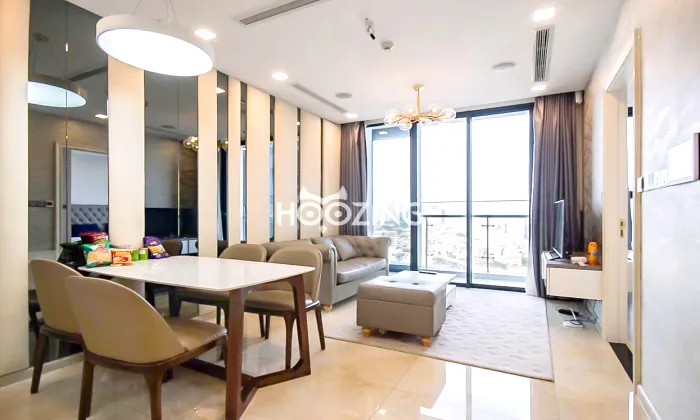 Good Looking Furniture 02 Bedroom Aqua2 Golden River Apartment For Rent HCM 69sqm 1,100 USD/month