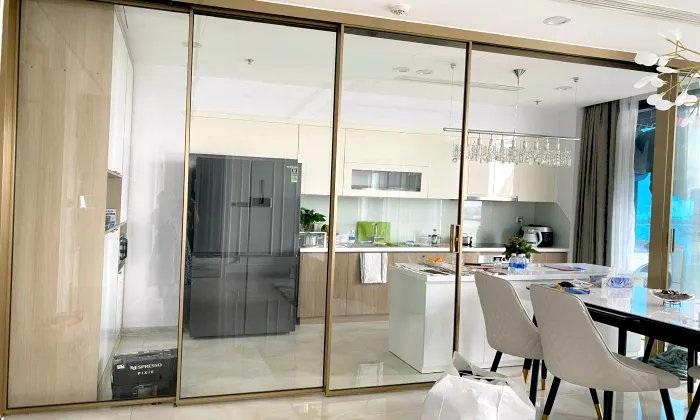 Good Size Three Bedroom Aqua 2 For Rent in Golden River District 1 HCM 121sqm 2,400 USD/month