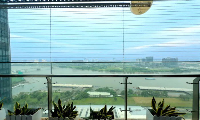 Cool View Good View Three Bedrooms Vinhome Golen River For Rent HCM 121sqm 2,700 USD/month