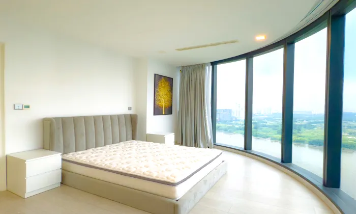 Cool View Good View Three Bedrooms Vinhome Golen River For Rent HCM 121sqm 2,700 USD/month