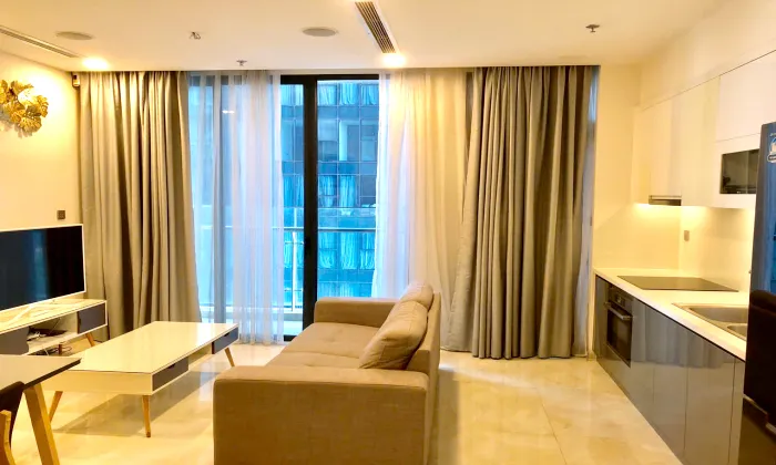 Two Bedroom Apartment For Rent in Aqua 2 Vinhome Golden River HCM 69sqm 1,050 USD/month