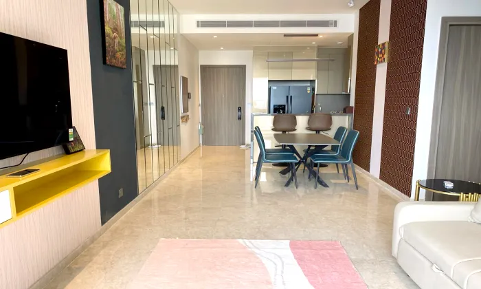 Fully Furnished Apartment For Rent in The Marq District 1 HCMC 74sqm 1,760 USD/month