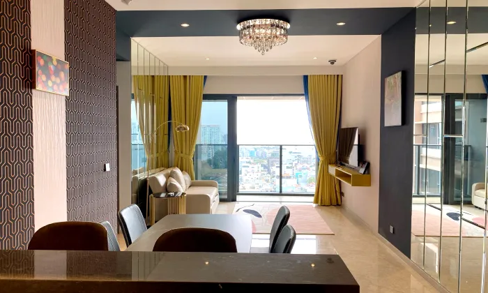 Fully Furnished Apartment For Rent in The Marq District 1 HCMC 74sqm 1,760 USD/month