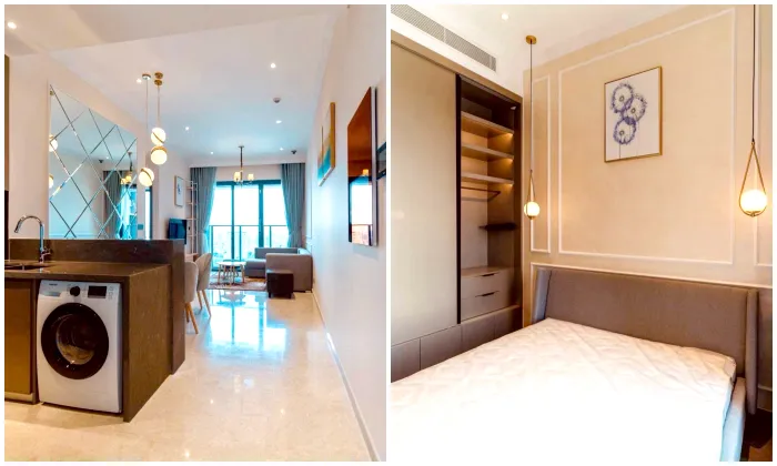 Brilliant 02 Beds Apartment For Rent in The Marq District 1 HCMC 77sqm 2,000 USD/month