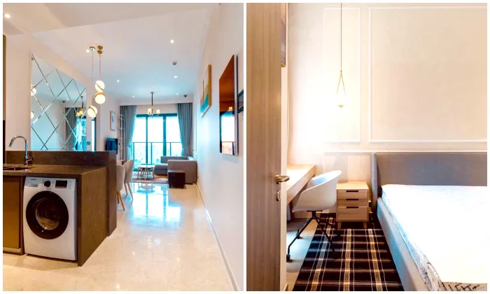Brilliant 02 Beds Apartment For Rent in The Marq District 1 HCMC 77sqm 2,000 USD/month