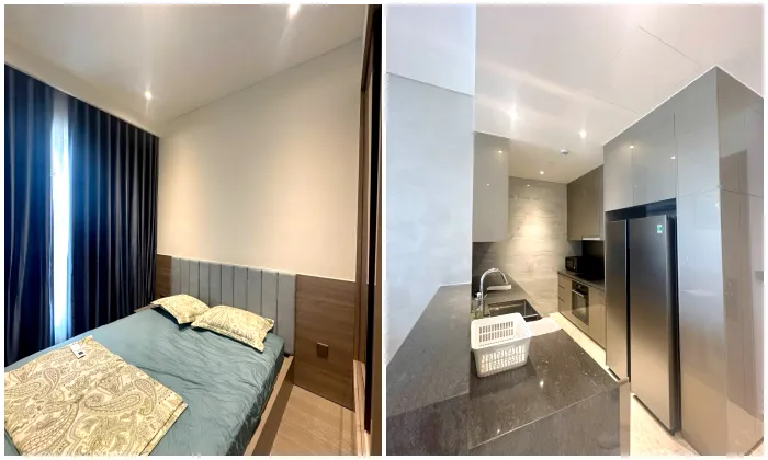 Simply Furniture 02 Bedroom The Marq District 1 Apartment For Rent HCM 74sqm 1,750 USD/month