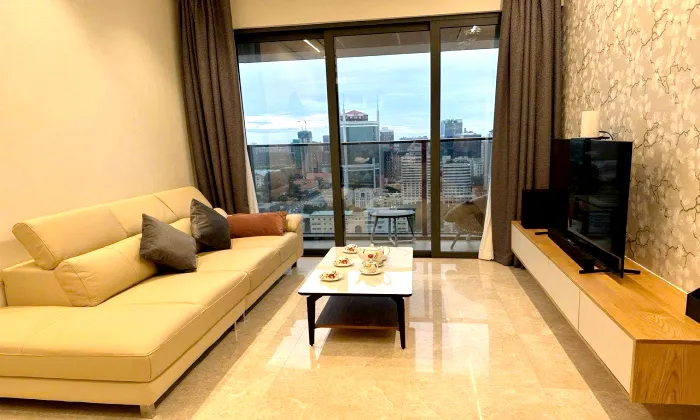 Big Size Three Bedroom The Marq District 1 For Rent in HCMC 128sqm 3,000 USD/month
