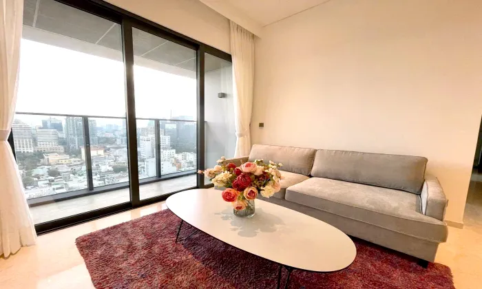 Good View Three Bedroom The Marq District 1 For rent in HCMC 110sqm 2,500 USD/month
