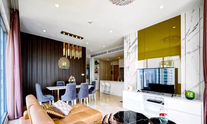 117sqm 03 Bedroom Diamond Apartment For Rent HCMC 2,000 USD/month