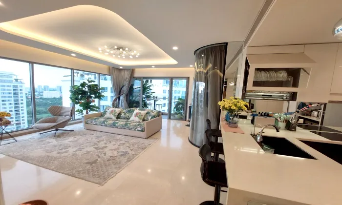 Super Modern 03 Bedroom 117SQM Apartment For Rent in HCM 2,200 USD/month