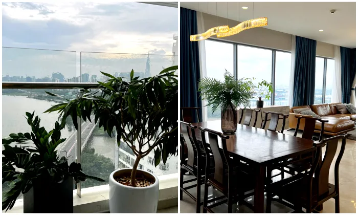 04 Bedrooms 154Sqm Diamond Island Apartment For Rent HCM 65,000,000 VND/month